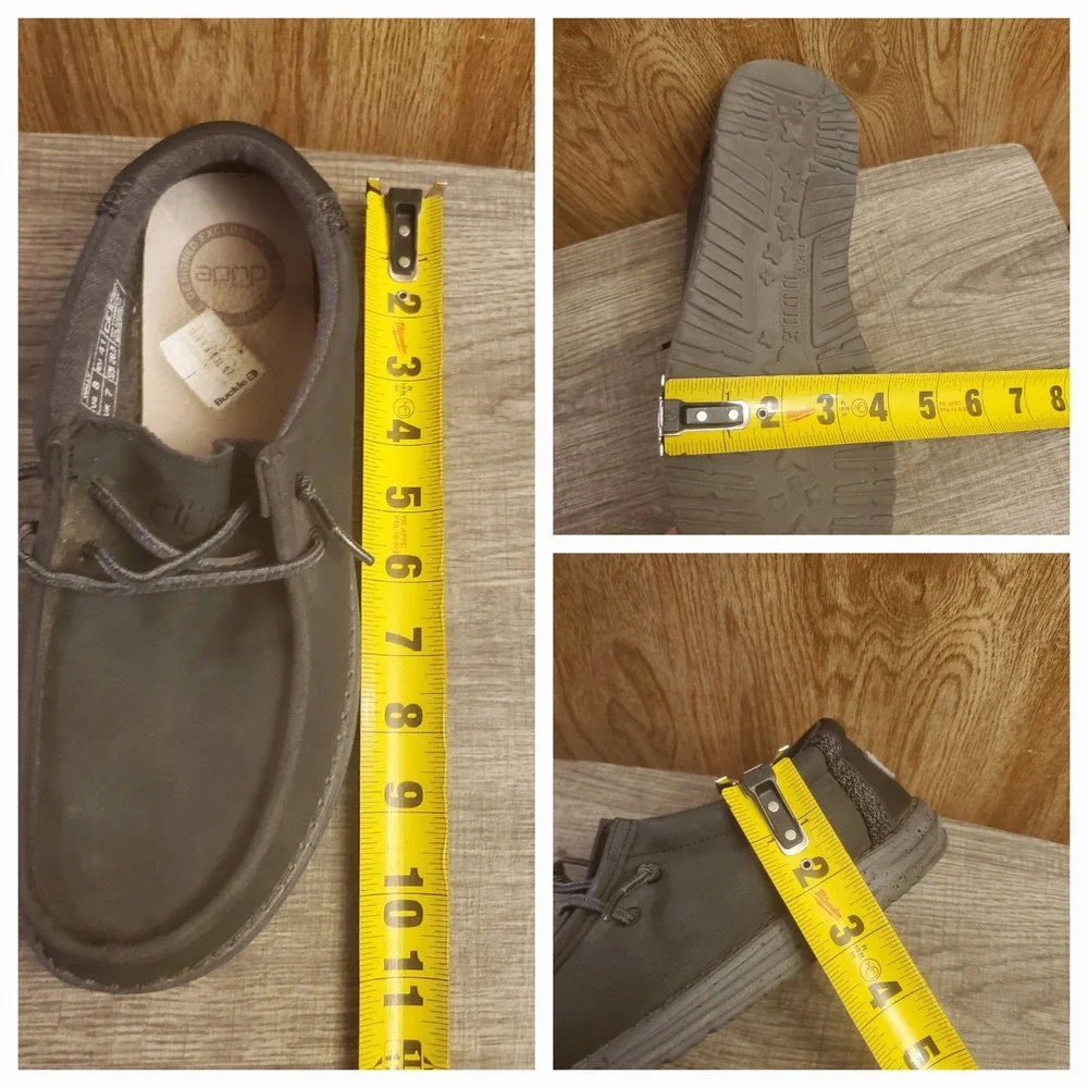 Hey‎ Dude Wally Raven Slip On Shoes Mens Size 8 Black